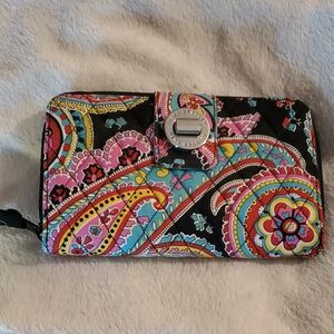 Vera Bradley Multicolor Paisley Wallet